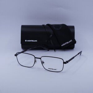 Montblanc MB0029O 004 Rectangle Eyeglasses 58mm – Black